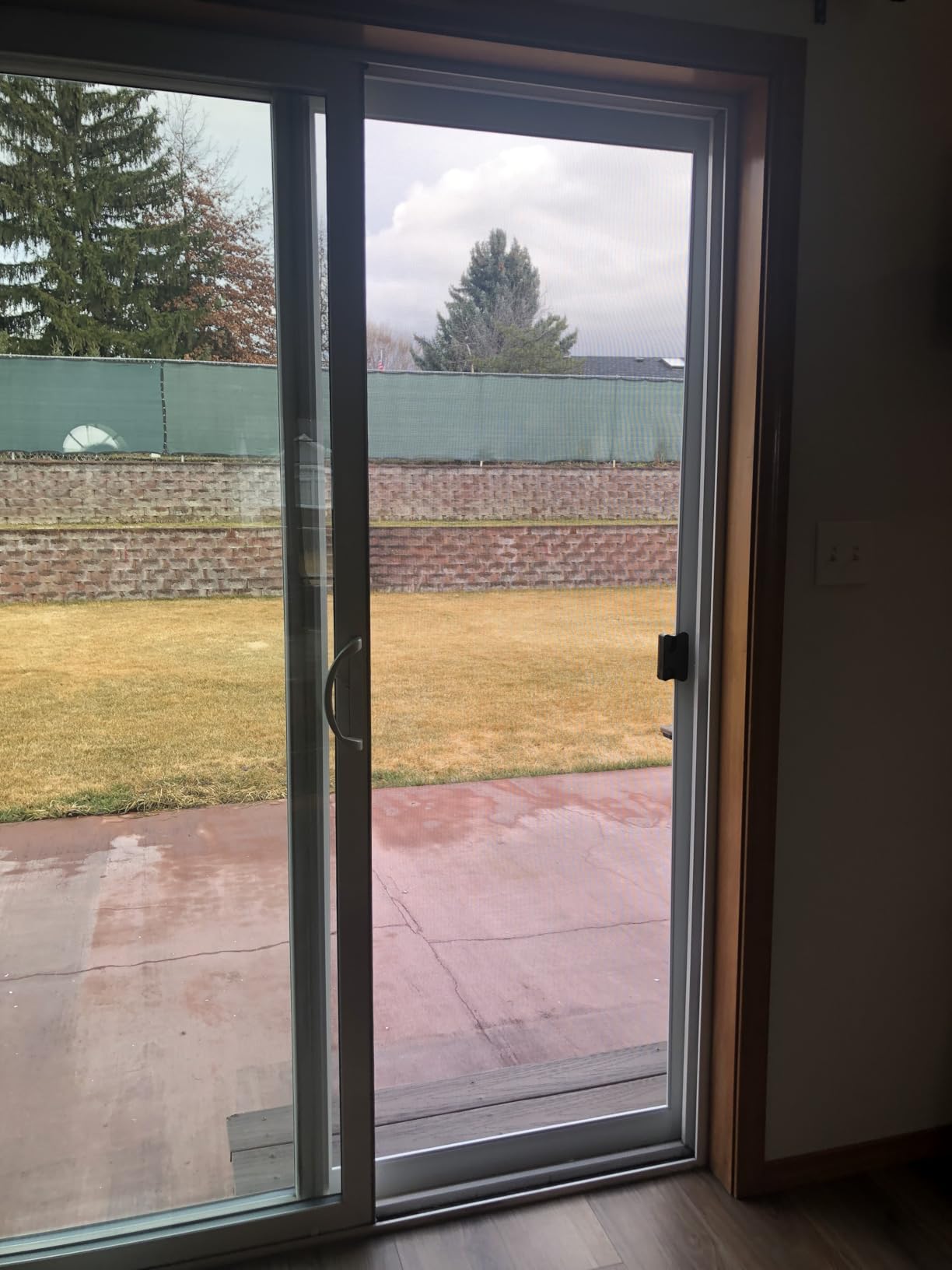 Guardian K.D. Standard Galv Steel Plus Aluminum Frame Sliding Screen Door Kit, (White, 36''x80'') Height Adjustable Upgraded Rust-Proof and Durable Mosquito Proof for Patio Backyard and Bedroom customer photo 2