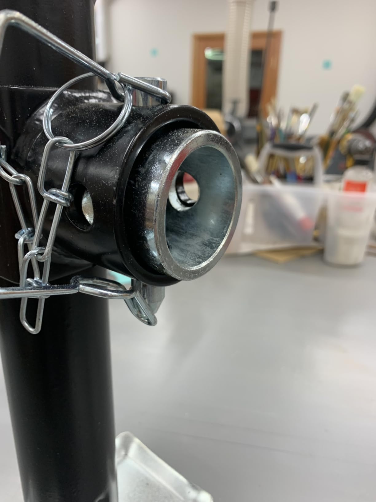 5000lb Weld-on Pipe Swivel Trailer Jack, 10