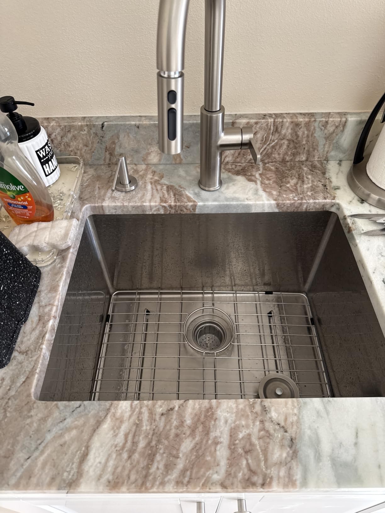 24x19 Laundry Sink Undermount Laundry Room Utility Sink Stainless | Stainless Steel Undermount Utility Sinks 24 Inch 16 Gauge Single Bowl Deep Kitchen Sink Under Mount Outdoor Sink With Grid customer photo 1