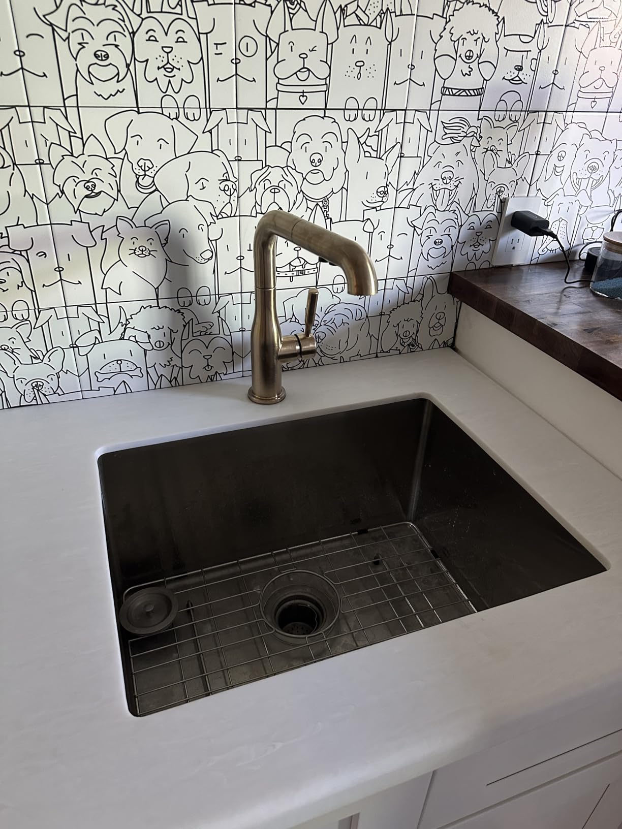 24x19 Laundry Sink Undermount Laundry Room Utility Sink Stainless | Stainless Steel Undermount Utility Sinks 24 Inch 16 Gauge Single Bowl Deep Kitchen Sink Under Mount Outdoor Sink With Grid customer photo 2