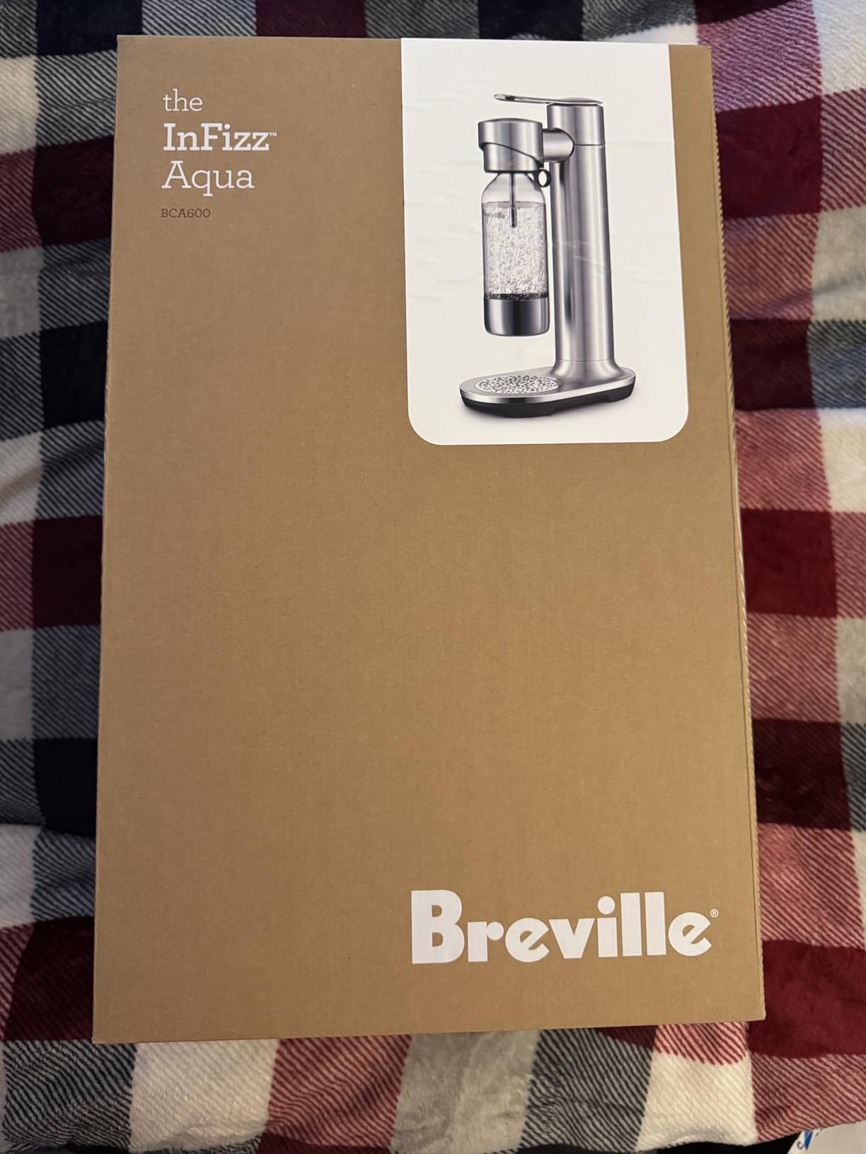 Breville BCA600BSS InFizz Aqua Sparkling Water Maker, Brushed Stainless Steel customer photo 2