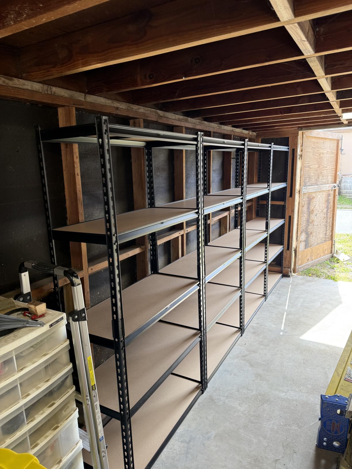 reibii 2400lbs garage shelving,36