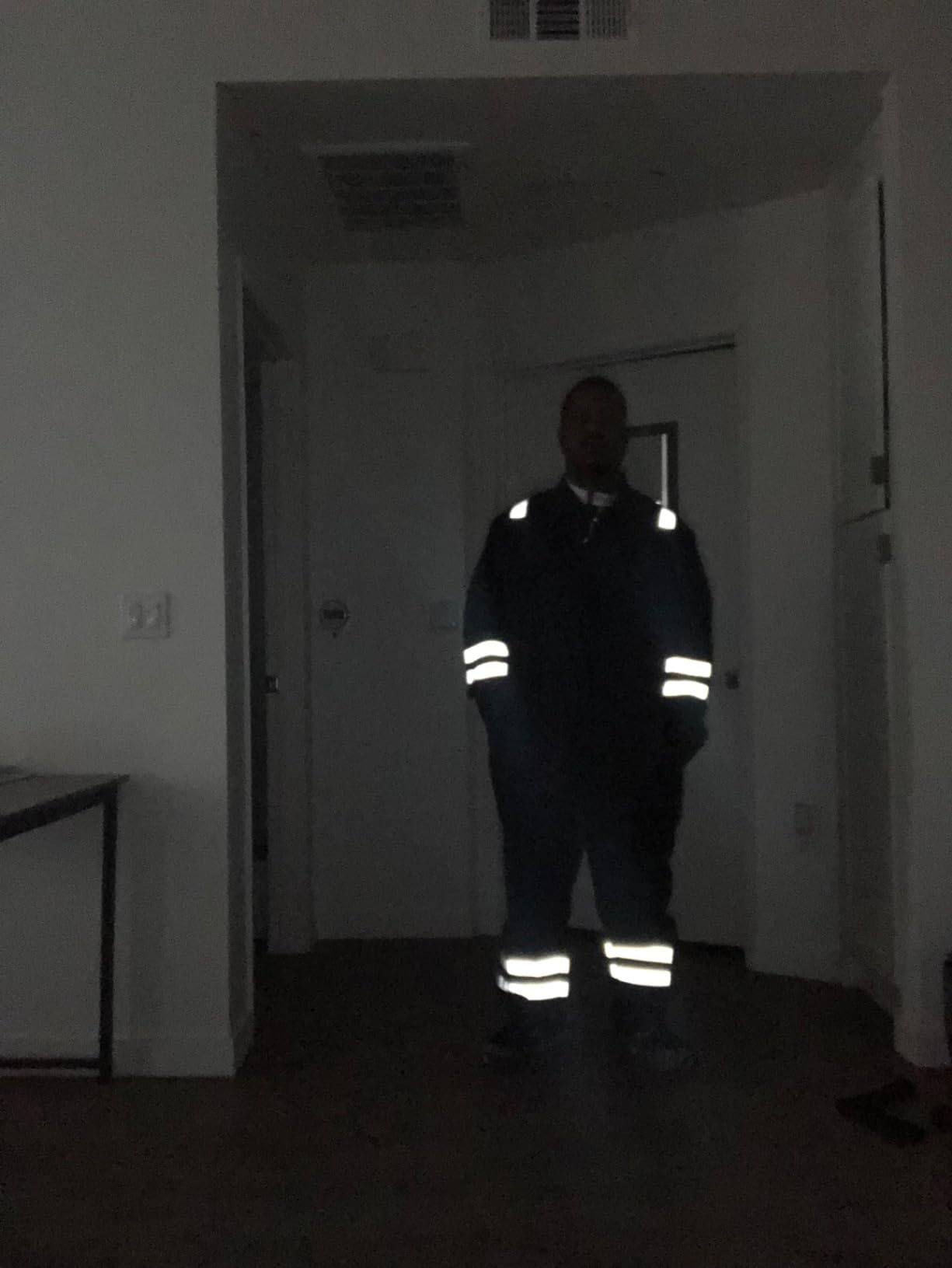 Men's Work Coverall High Visibility Overalls Mechanics Coveralls Workwear Jumpsuit with Multi Pockets customer photo 2