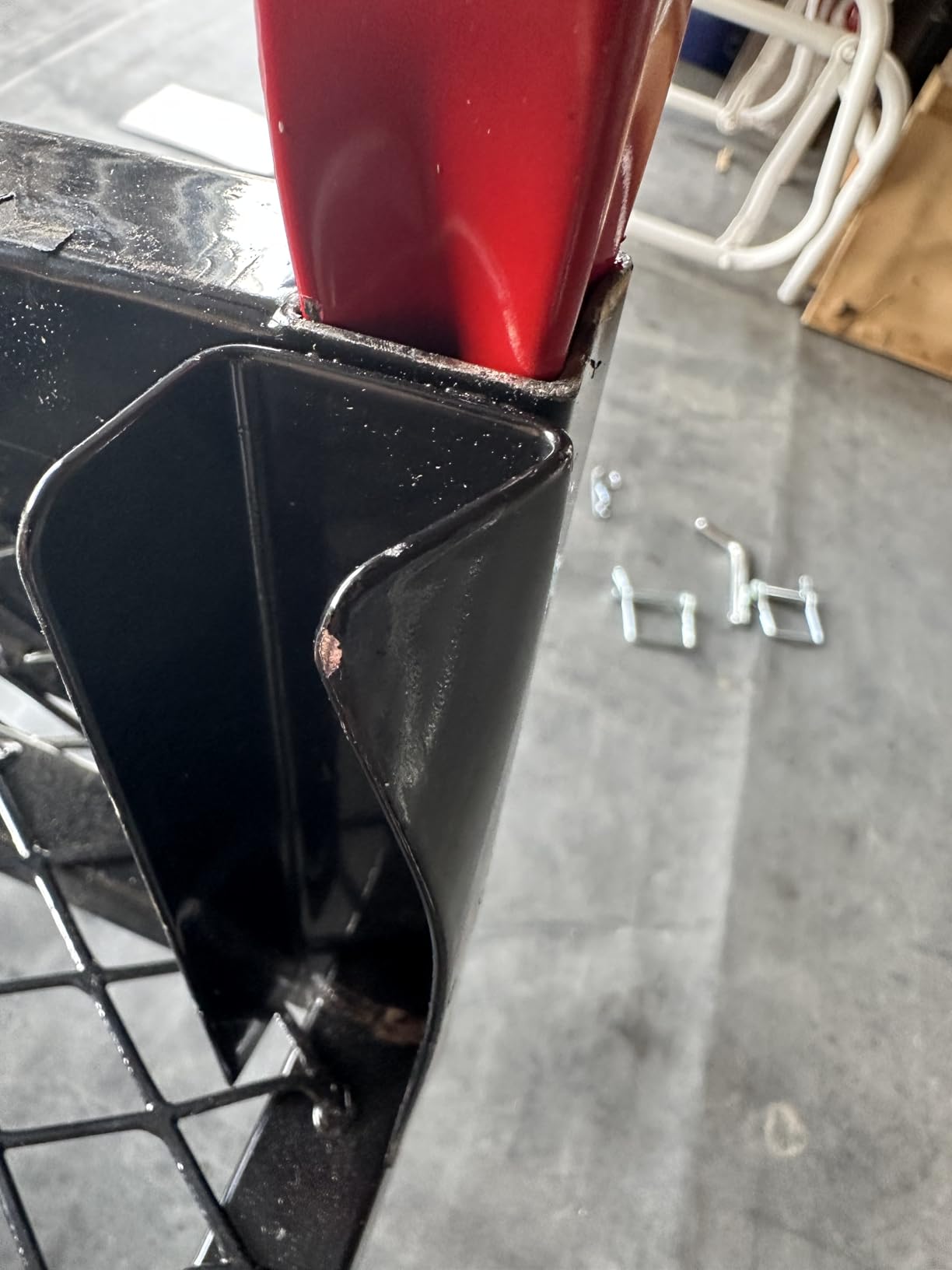 Big RED Heavy Duty ATV Trailer Steel Dump Cart customer photo 1