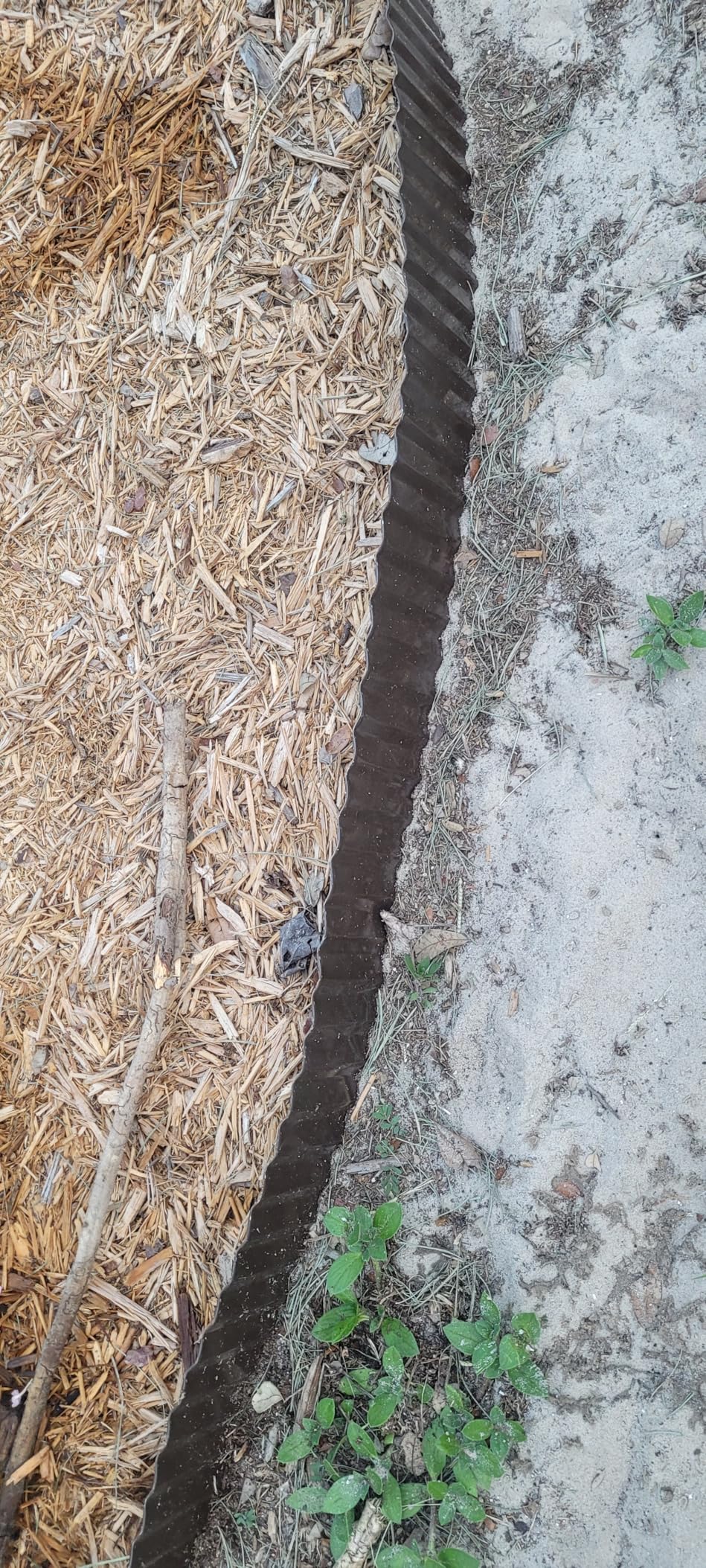 LAVEVE Corrugated Metal Garden Edging 6