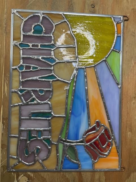 36 Sheets Opaque Stained Glass Bulk Variety Pack, 4 x 6 Inch Mosaic Glass Tiles for Crafts, Assorted Colors Cathedral Art Glasses Sheets for Stained Glass Making Projects customer photo 2
