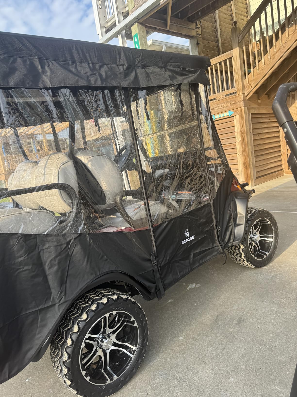 Golf Cart Enclosure 4 Passenger for Club Car Tempo Onward 88