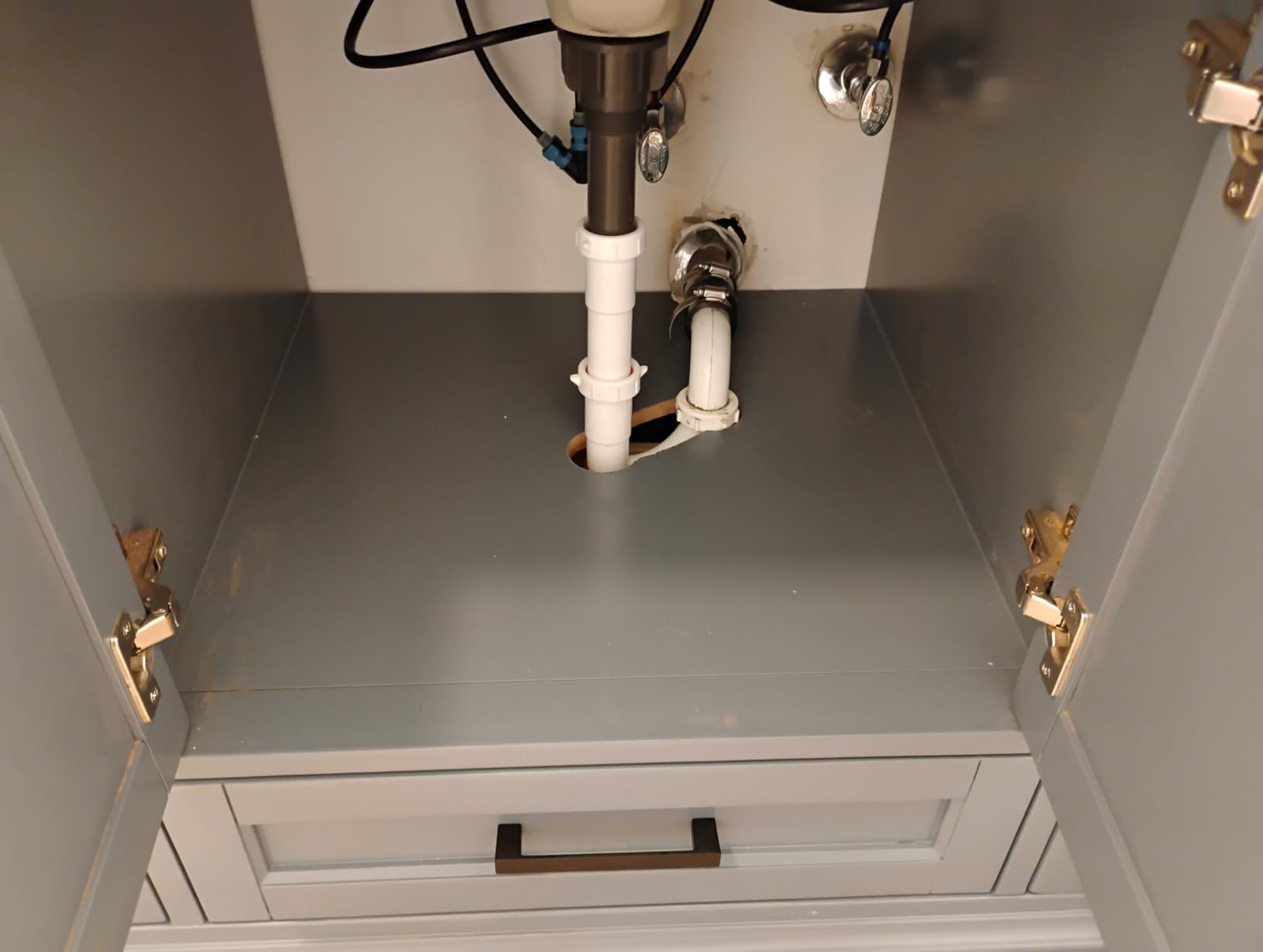 48 Inch Bathroom Vanity with Sink, Modern Steel Blue Bathroom Vanities with Soft Closing Doors & Dovetail Drawers, Quartz Countertop, No Assembly Required customer photo 1