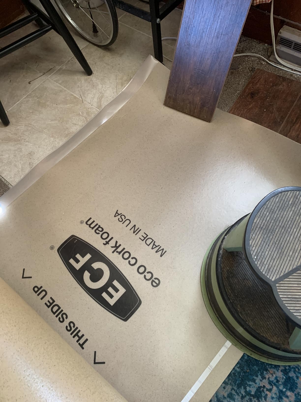 Floor Underlayment - Floor Padding for Vinyl Plank Flooring, LVP Flooring, Hardwood Flooring, Insulation Roll for Flooring Planks - 250Sq Ft customer photo 1