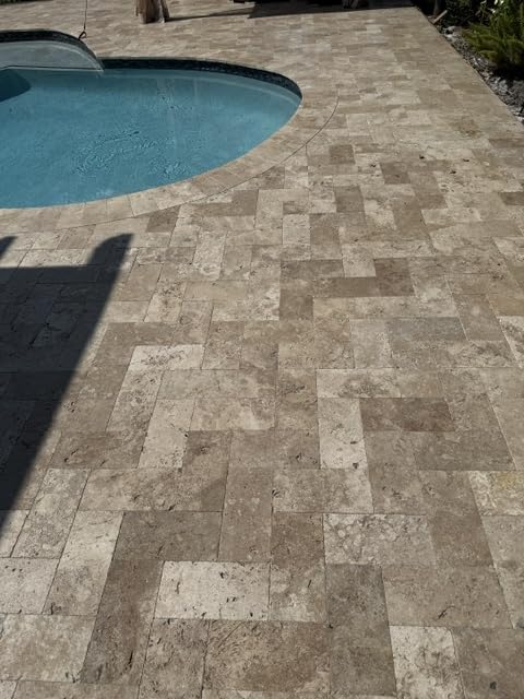 McKinnon Concrete & Paver Sealer 1 Gallon, Semi-Gloss Wet Look Sealer | Penetrating sealer for brick, natural stone, patios & pool decks. UV resistant, indoor/outdoor, Made in USA customer photo 2