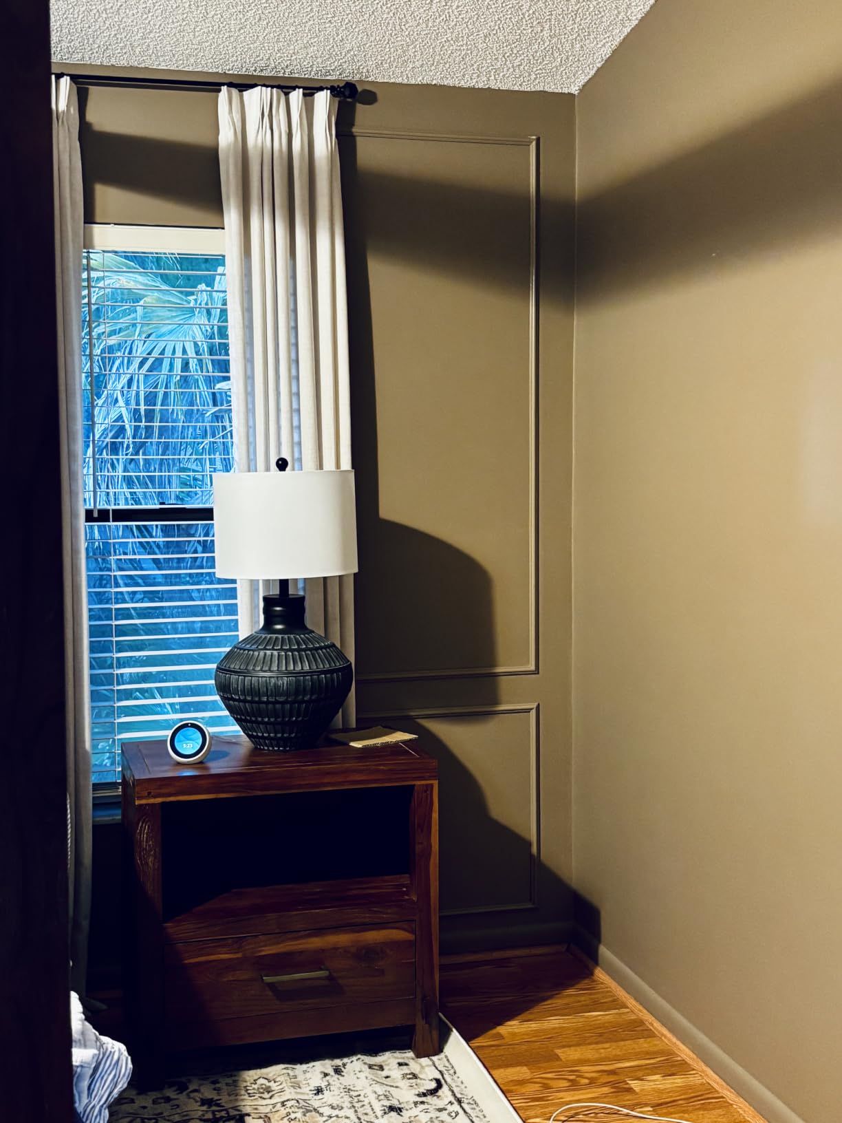 3 Set Peel and Stick Wall Molding Kit, Pre Cut Wainscoting Panels, 24x32in | Self Adhesive, Paintable, PVC, Pre-Cut customer photo 1