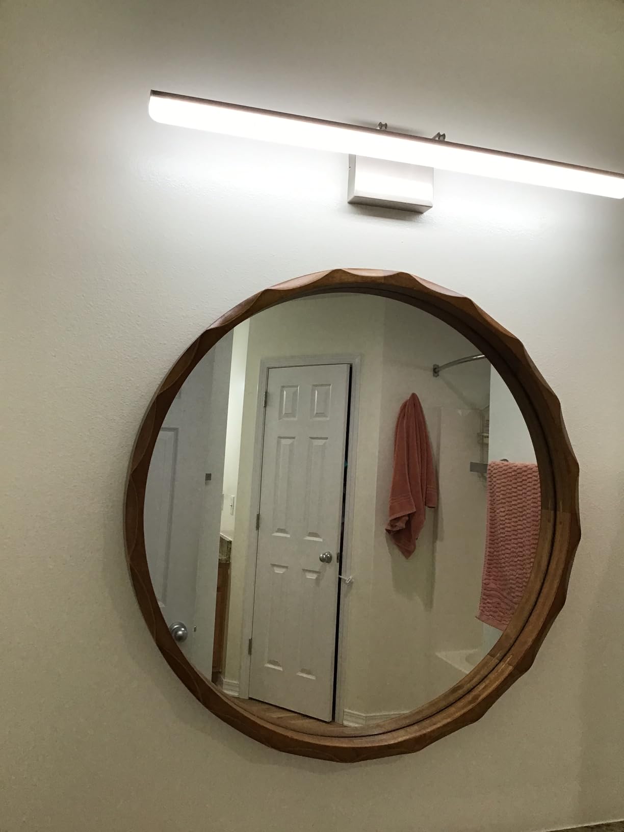 Brushed Nickel Vanity Light, 15.7