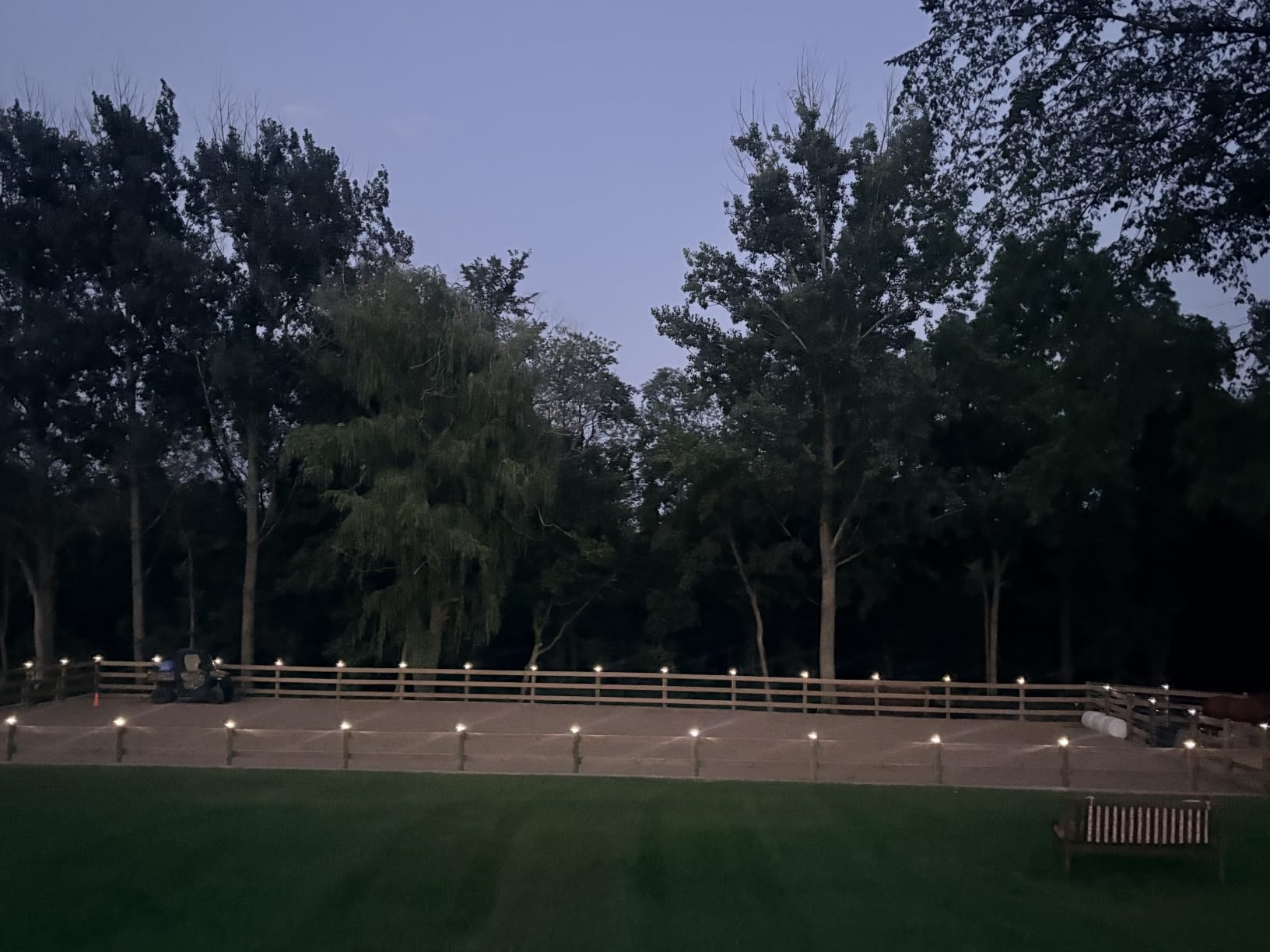 kolpop 4x4 Solar Post Cap Lights Outdoor 16Pack - 3 Color Temperatures & 2 Level Brightness, IP65 Waterproof, 16 LED Black Fence Deck Post Light Solar Powered for 4x4/3.5x3.5 Wood/Vinyl Posts customer photo 1