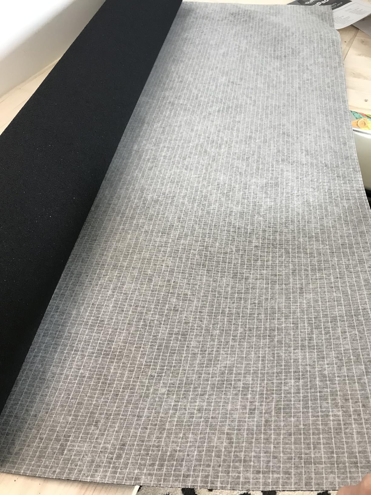 DuraPad Premium Flooring Underlayment for LVT/LVP and Carpet Tile - Superior Sound Reduction, Compression Resistant - 2mm 5/64