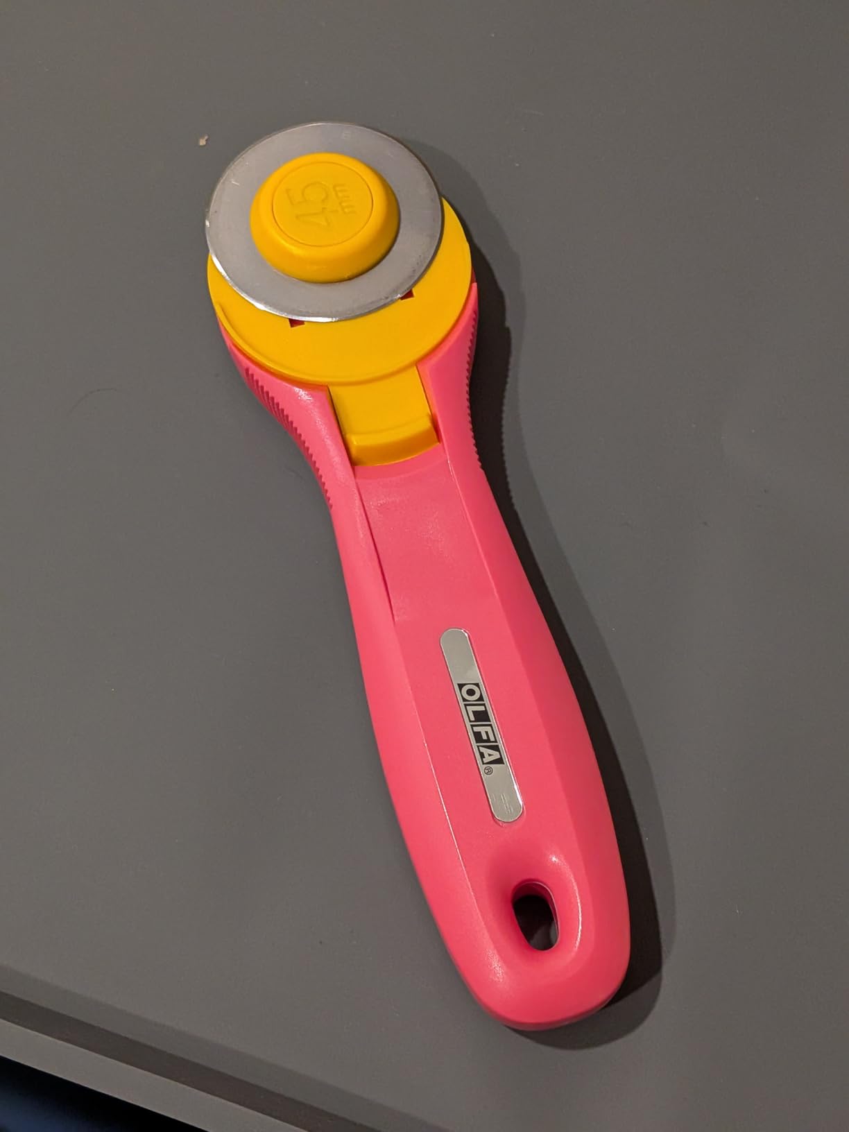 OLFA Rotary Cutter Craft Set (RTY-2C) - 45mm w/Art & Touch Knife, Pink | 45mm Quick Change Rotary Cutter, Art Knife, and Touch Knife combo pack - Quilting and craft cutting customer photo 2