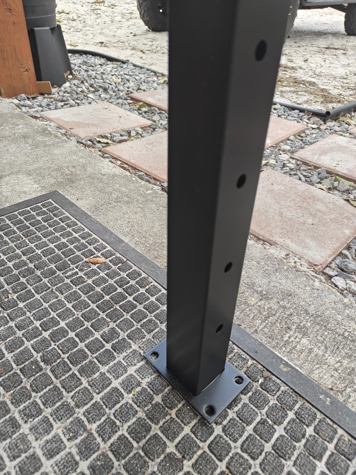 Level Drilled Cable Railing Post 36