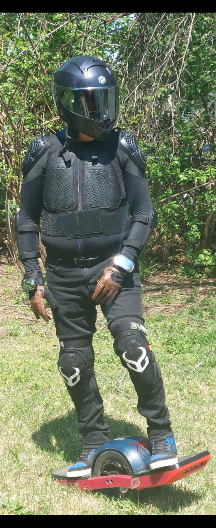 ILM Men Motorcycle Body Armor Jacket CE JA1 | Chest Spine Protective Gear, Motocross Riding customer photo 1