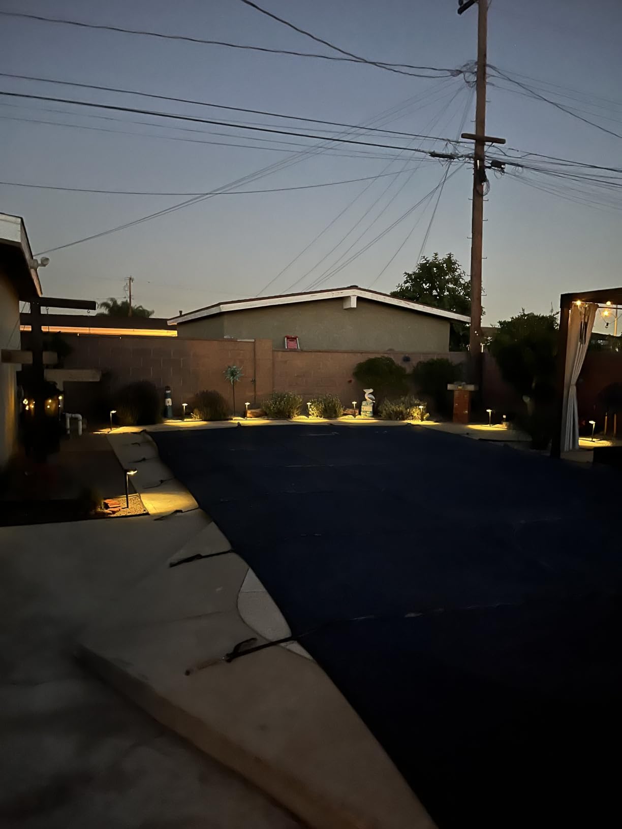 ELECLINK 12 Pack Solar Pathway Lights Outdoor, Solar Powered Landscape Path Light with Larger LED Lens, Brighter Up to 12 Hrs Waterproof Outdoor Solar Light for Yard Garden Walkway Driveway Sidewalk customer photo 1