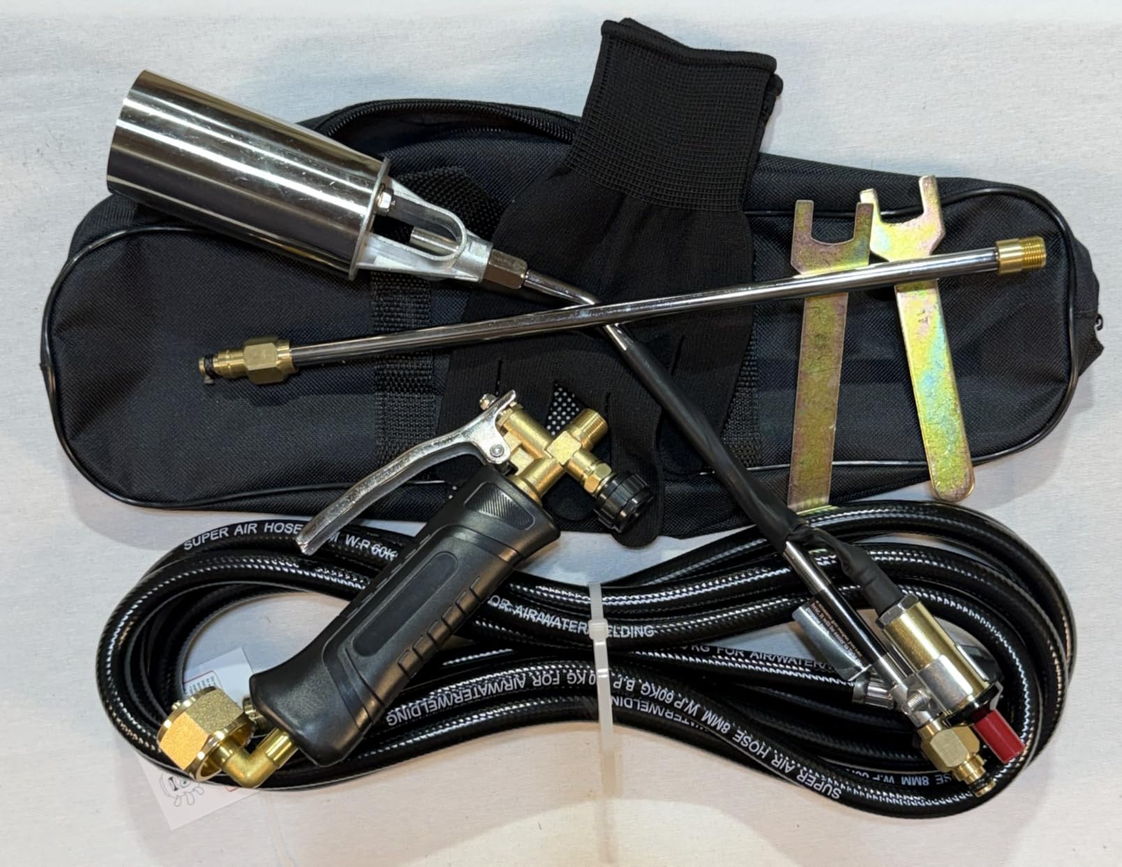 Propane Torch Weed Burner Kit, High Output with Long/Short Mode, Heavy Duty Blow Torch Flamethrower with 12.5FT Hose, Dual Fuel Support for Weed Burning, Melting Ice and Snow, Roofing and BBQ customer photo 2