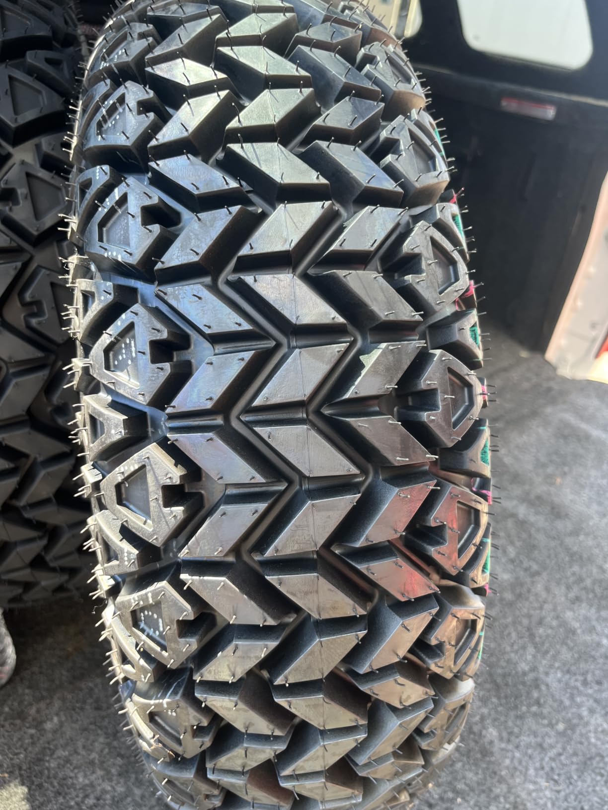 MaxAuto 25x8-12 Front & 25x10-12 Rear ATV Hilly Lawn All Terrain Tires, 6PR Tubeless, 4 Pack customer photo 1
