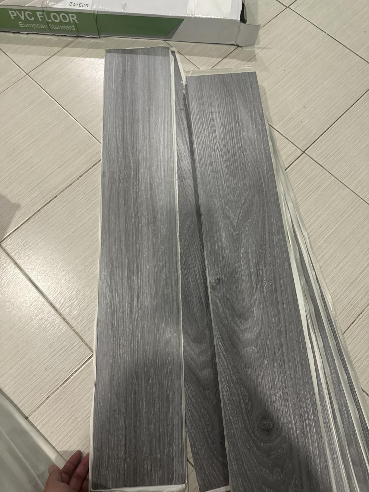 RORA Peel and Stick Floor Tile, 36-Pack 54 SF, Wood Plank Waterproof Vinyl | Self-Adhesive, Removable Floor Tiles for Living Room, Bedroom, Kithen, Bathroom, Basement, DIY Home Decor customer photo 2
