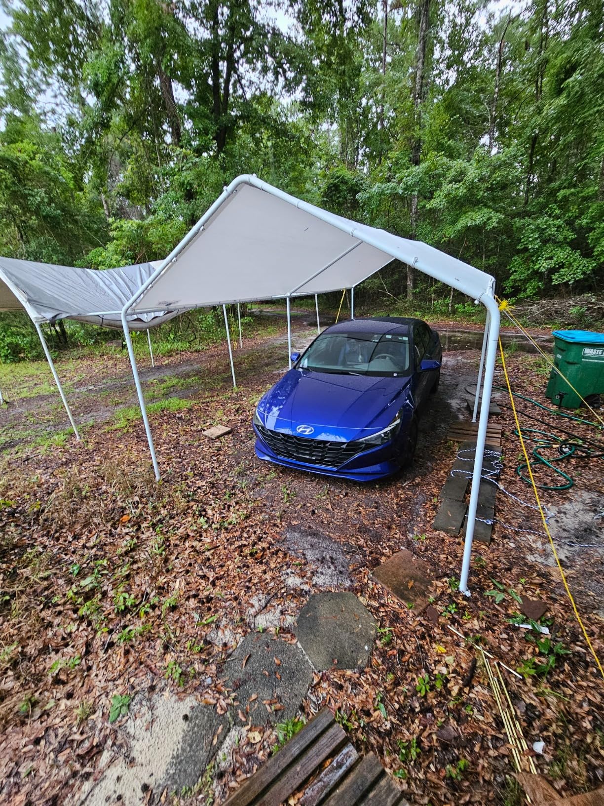 Quictent 14x25x15 Ft RV Metal Carport, Heavy Duty Reinforced Steel Shelter with Side Panel, Extra Tall Outdoor Garage Canopy for RV, Boat, Truck and Farm Equipment customer photo 1