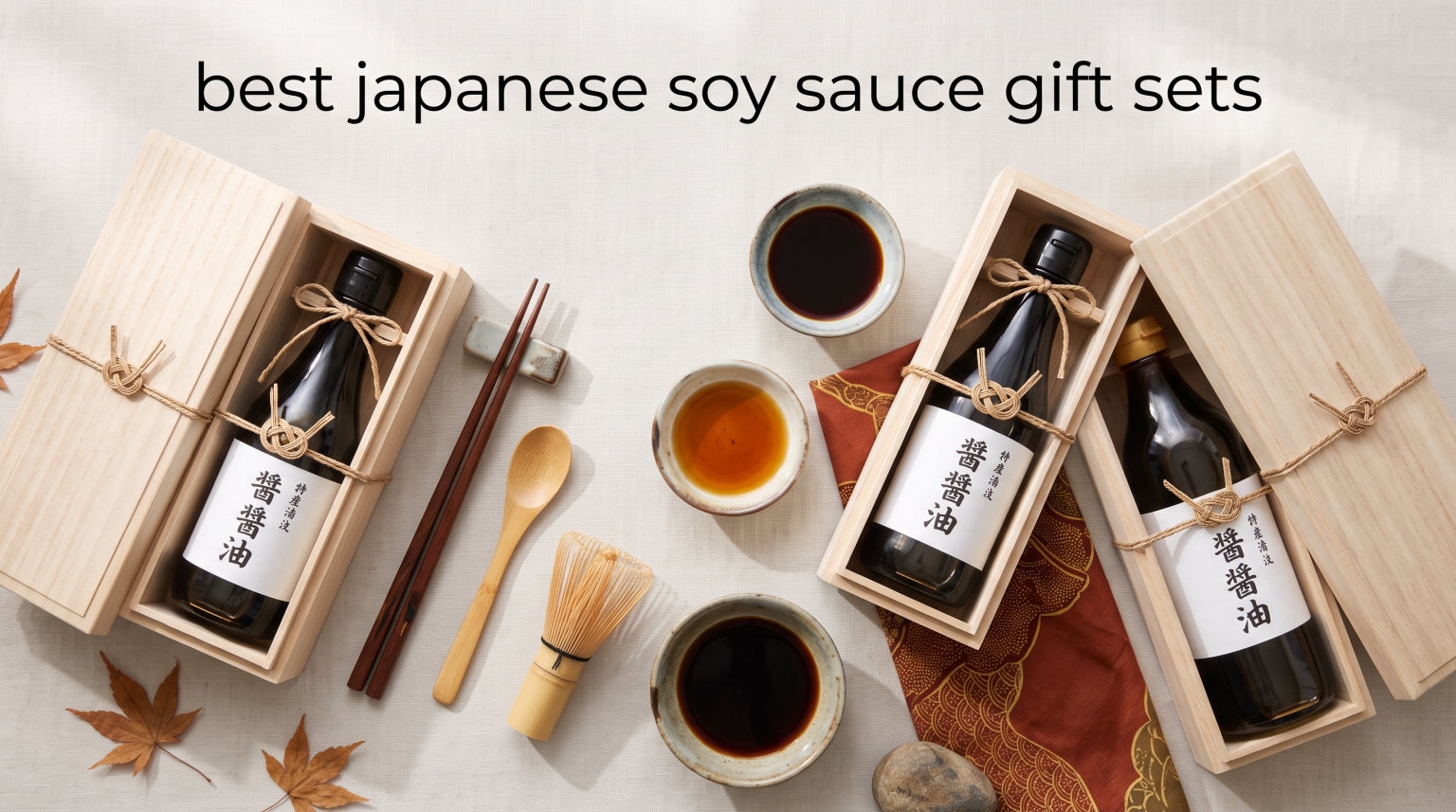 best japanese soy sauce gift sets