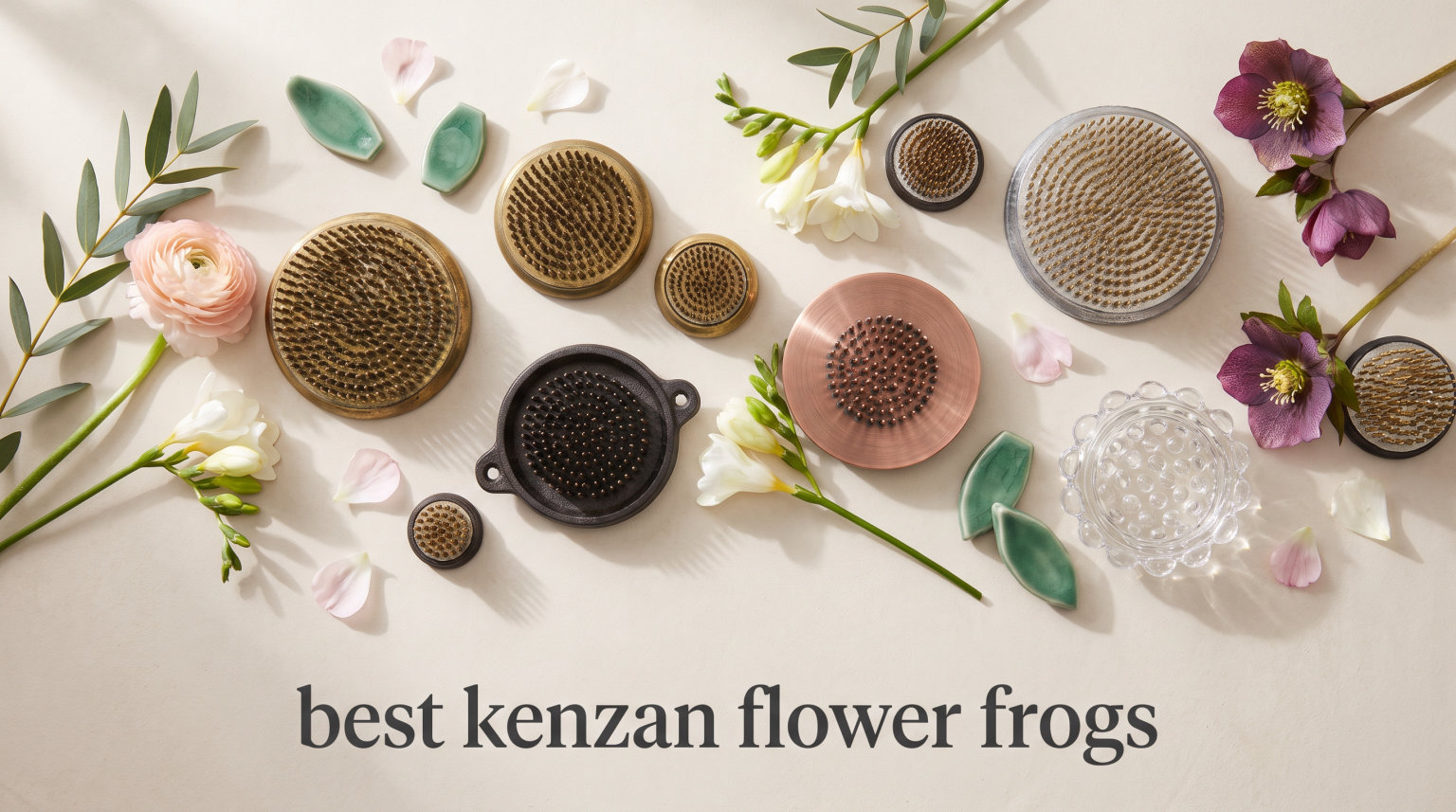 best kenzan flower frogs