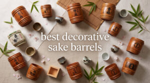 best decorative sake barrels