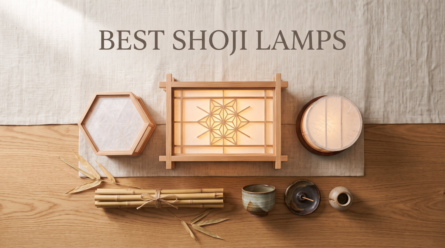 best shoji lamps