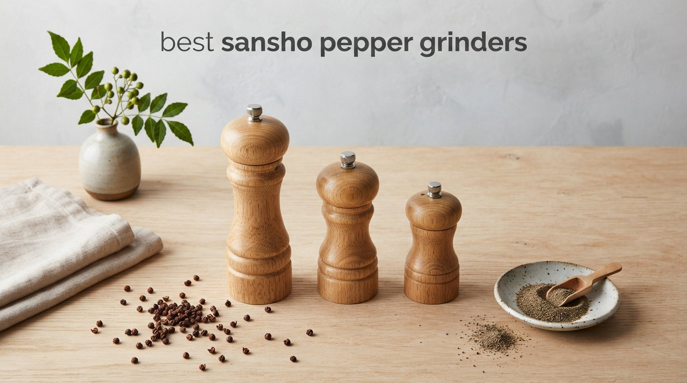 best sansho pepper grinders