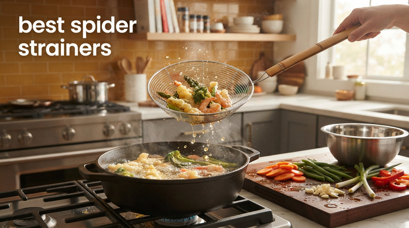 best spider strainers