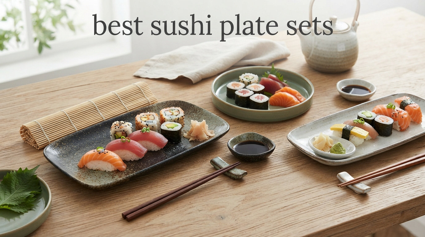 best sushi plate sets