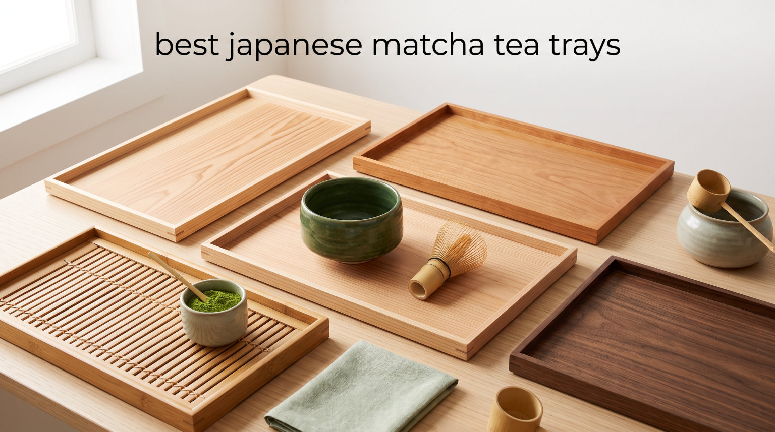 best japanese matcha tea trays
