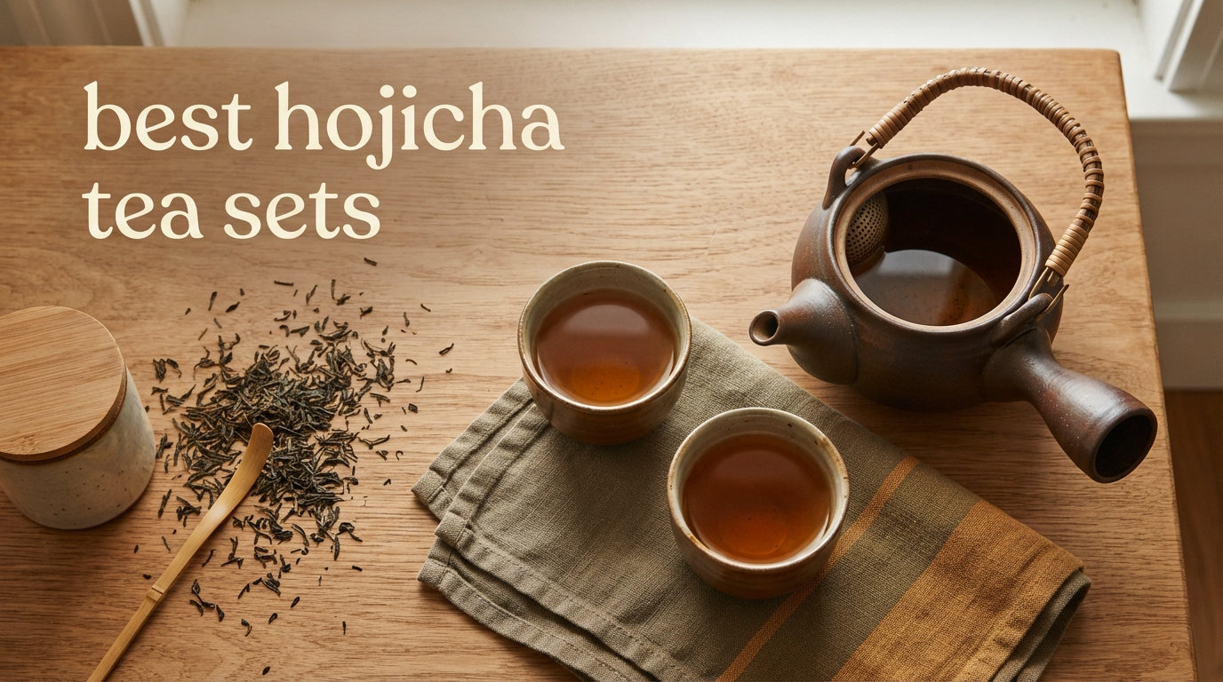 best hojicha tea sets