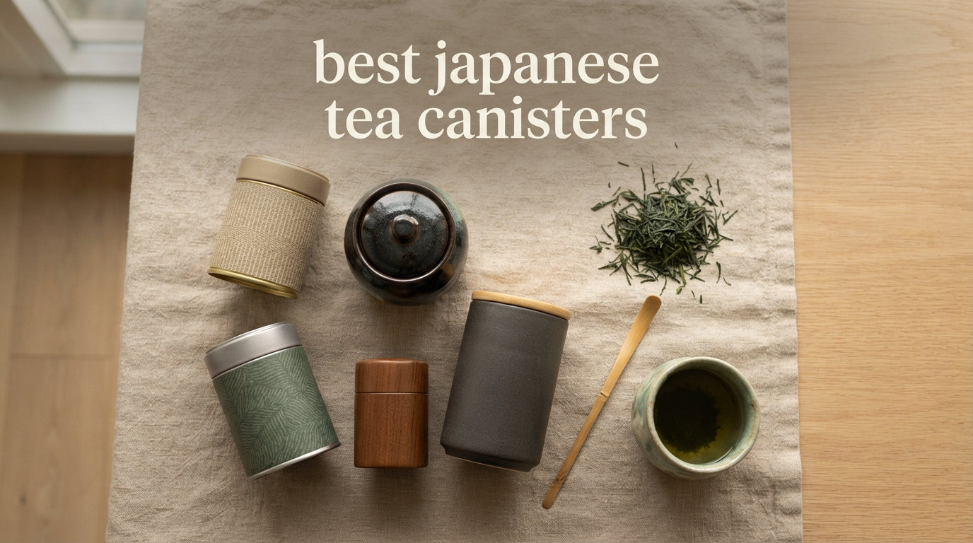 best japanese tea canisters