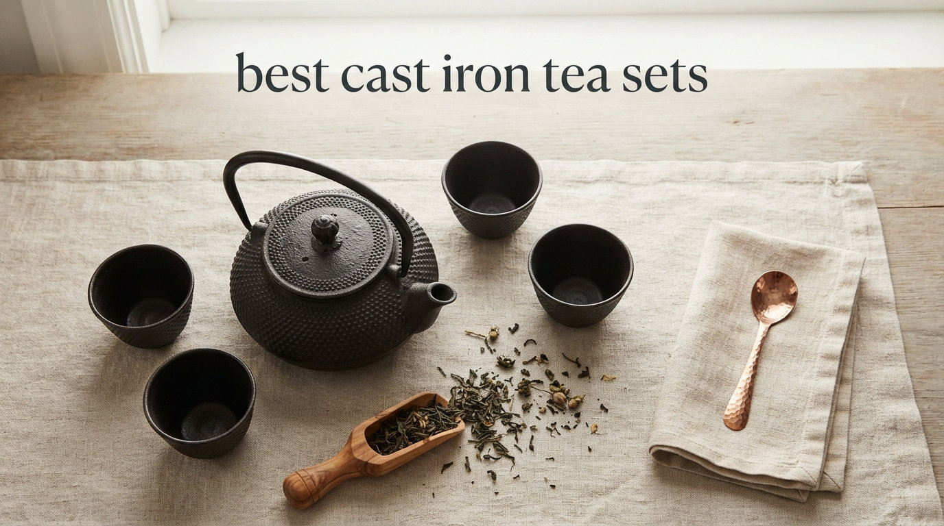 best cast iron tea sets