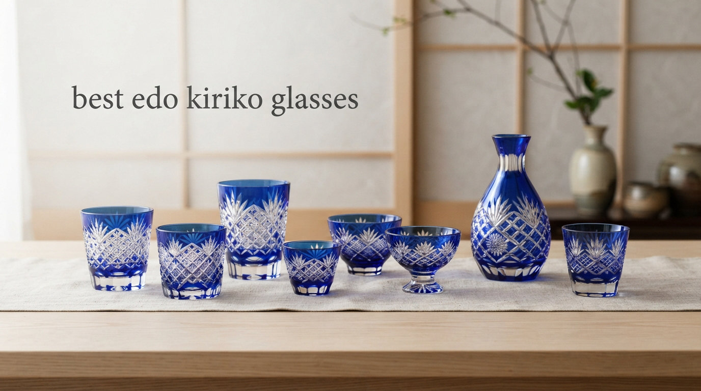best edo kiriko glasses