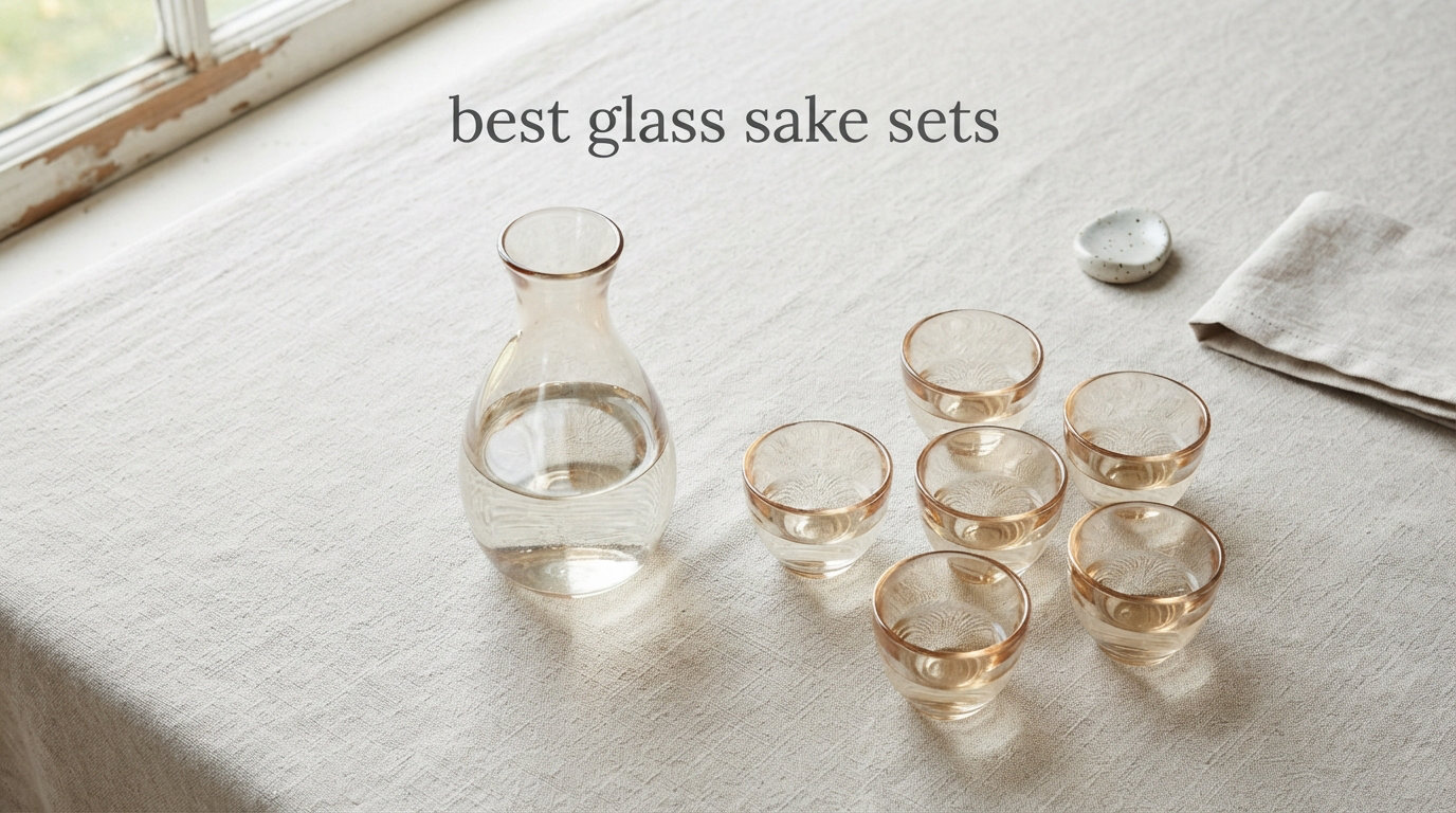 best glass sake sets