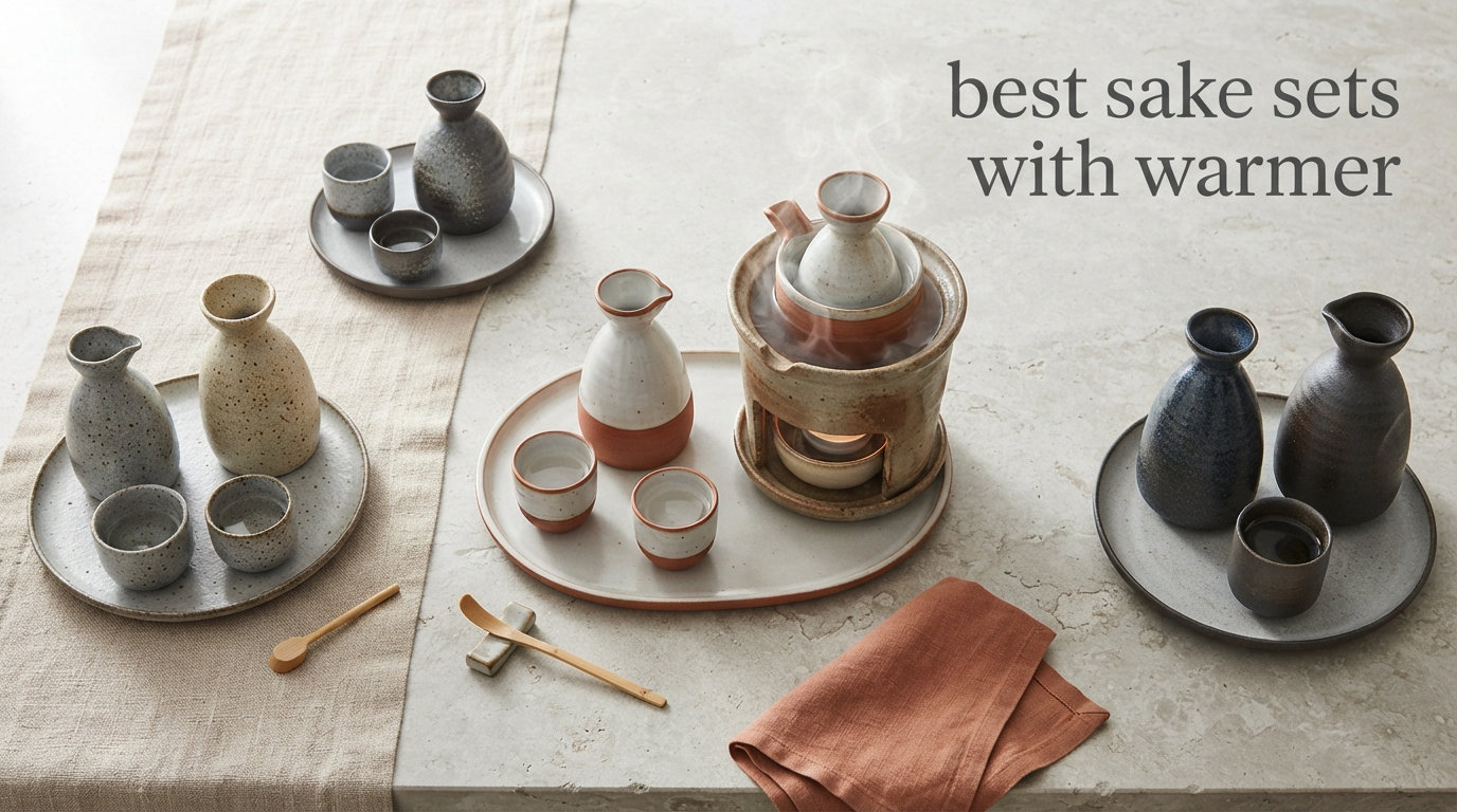 best sake sets with warmer