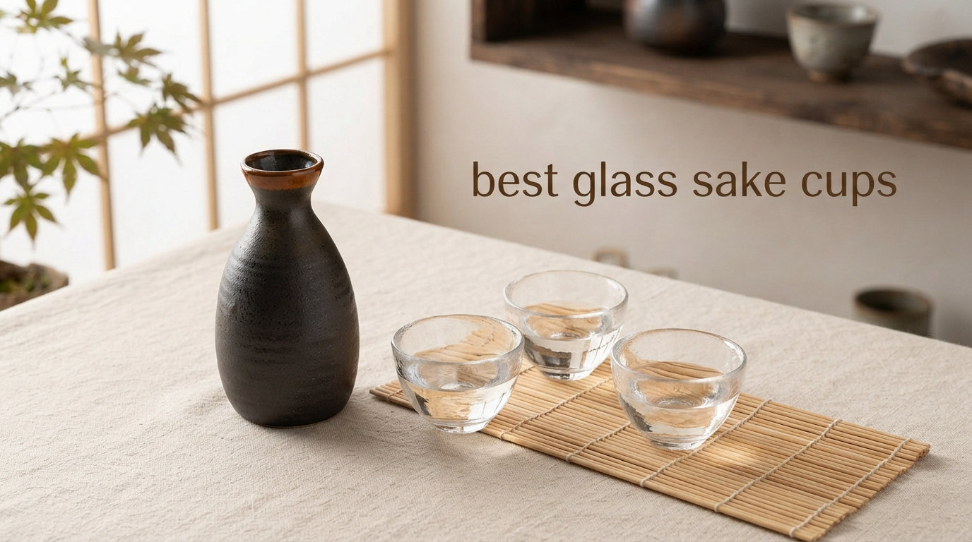 best glass sake cups