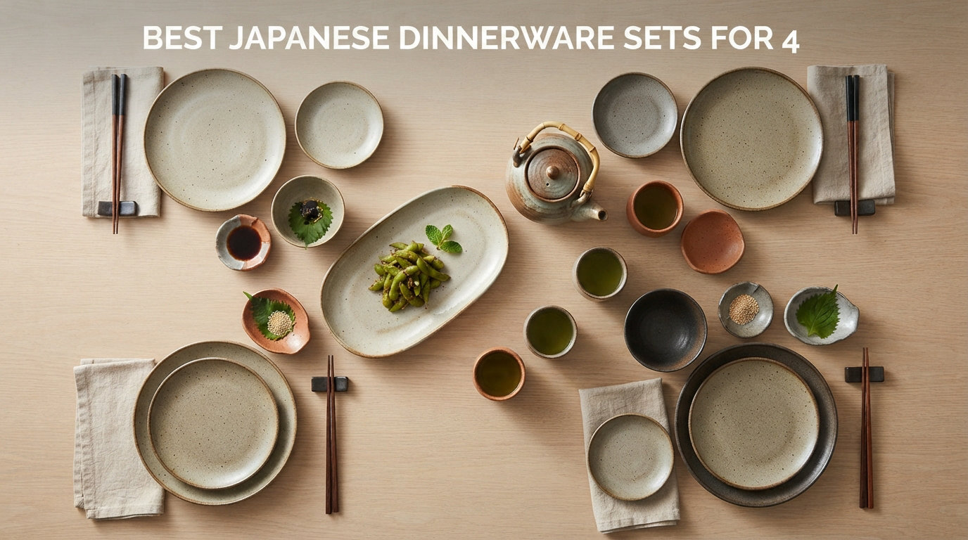 best japanese dinnerware sets for 4
