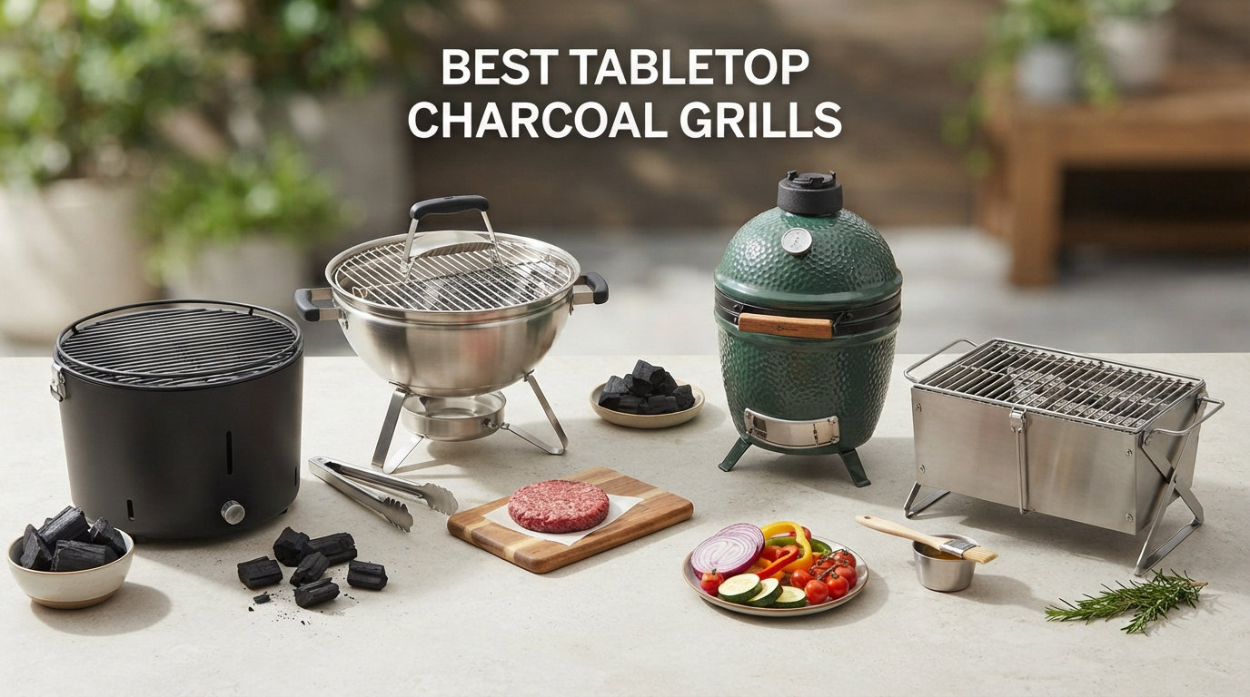 best tabletop charcoal grills