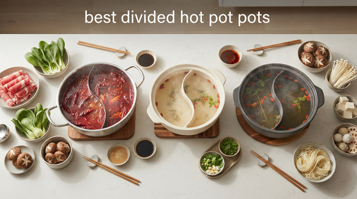 best divided hot pot pots