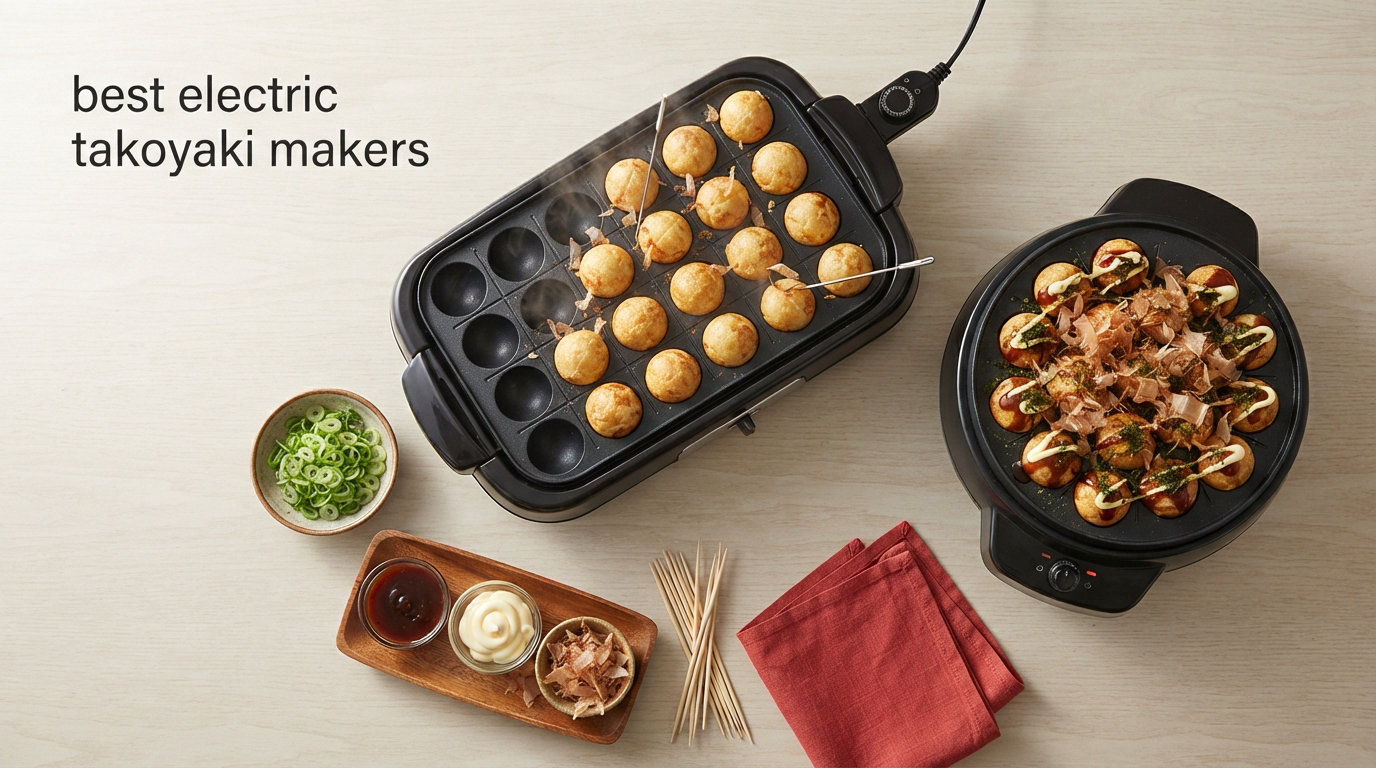 best electric takoyaki makers
