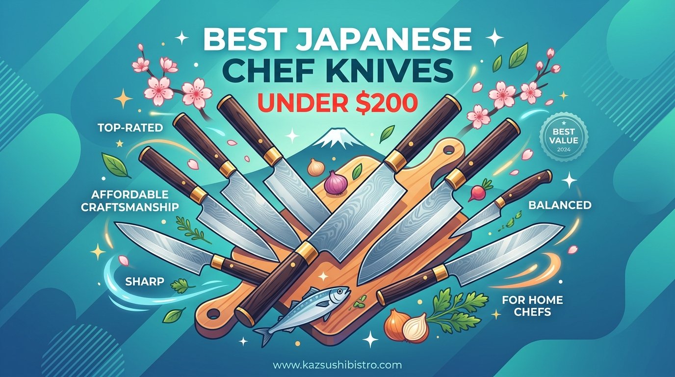 best japanese chef knives under 200