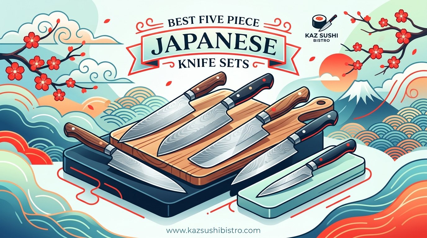 best five piece japanese knife sets