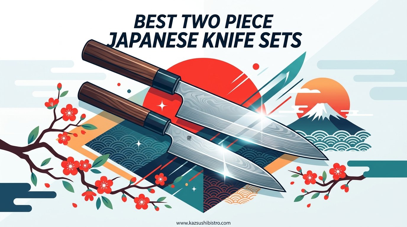 best two piece japanese knife sets