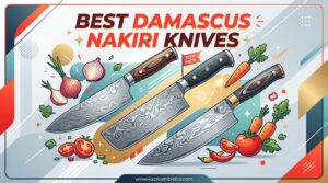 best damascus nakiri knives