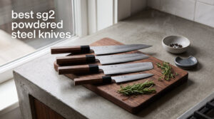 best sg2 powdered steel knives
